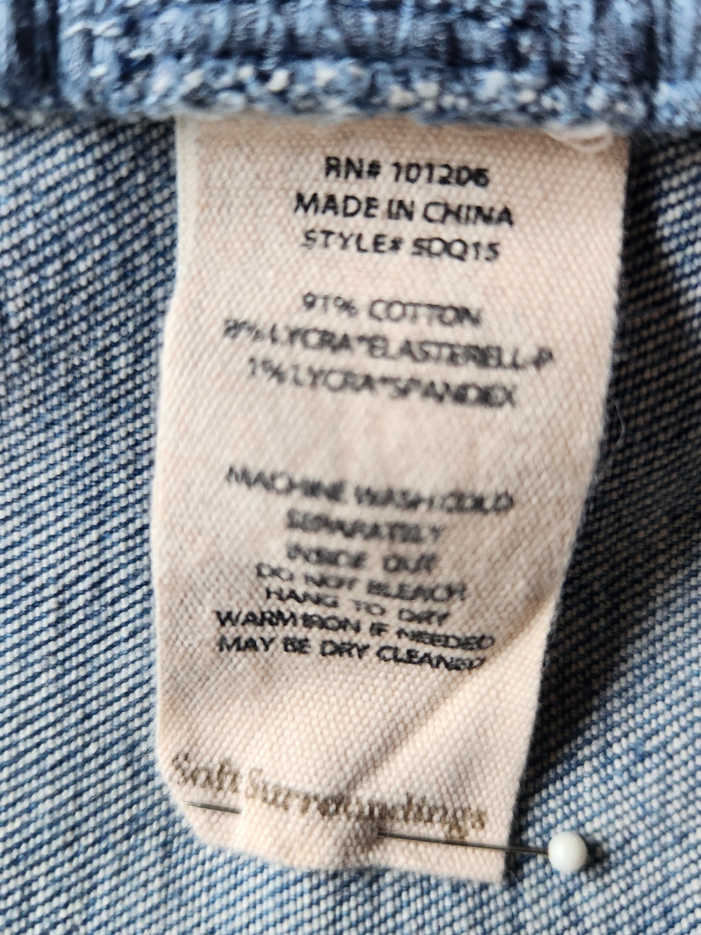 Soft Surroundings Wide Leg Stretch Jeans Medium Wash Denim Plus Size 18W - Picture 10 of 13